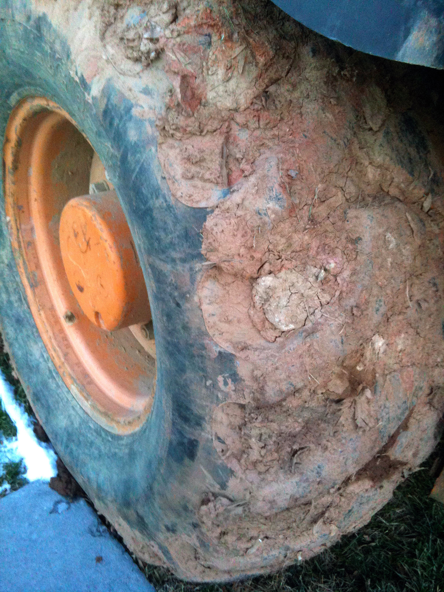Muddy Tire