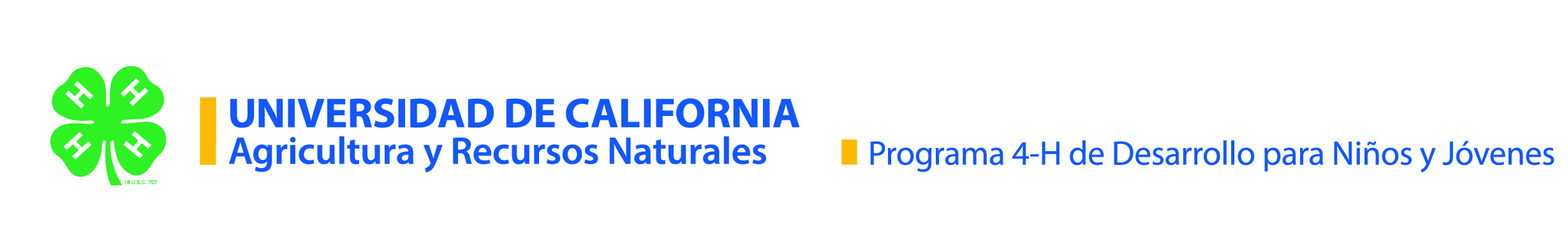 University of California 4-H Spanish Logo