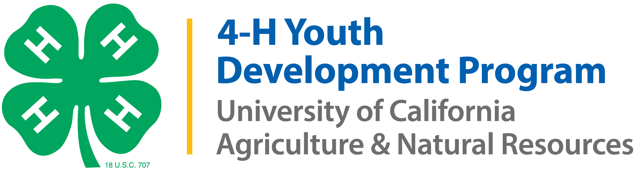 California 4-H Youth Development Program Logo