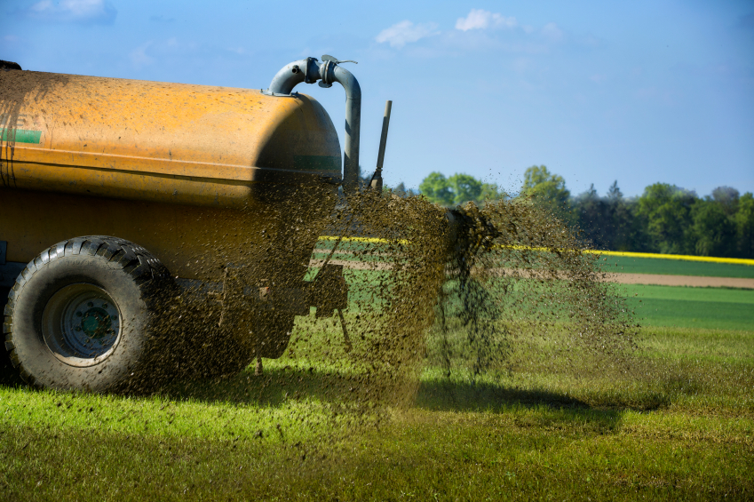 Compost runoff can be collected in a tank and applied to crop fields